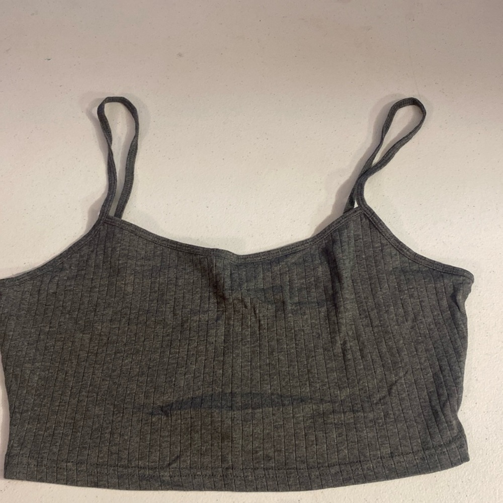 Large cropped tanktop